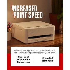 Canon PIXMA TS4150i Inkjet Printer - High-Quality A4 Print, 1200 x 1200 dpi, Wi-Fi Connectivity - Perfect for Home & Office!